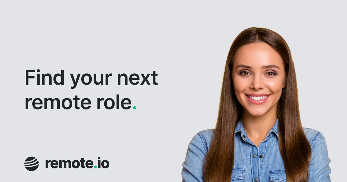 Find Remote Jobs & Work From Home — Updated Daily | Remote.io